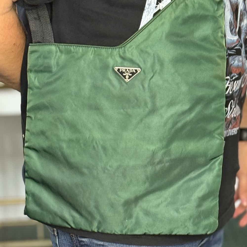 PRADA GREEN BAG